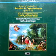 Johann Christian Bach , Georg Philipp Telemann - Sinfonien Für Doppelorchester Op. 18 Nr. 1-6 / Don-Quichotte-Suite