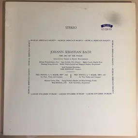 J. S. Bach - The Art Of The Fugue