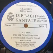 LP - Bach / Helmuth Rilling - Die Bach Kantate - BWV 104, BWV 166