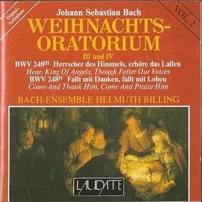 J. S. Bach - Weihnachtsoratorium Vol. 2 (Parts 3 And 4)