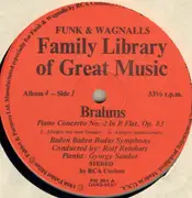 LP - Johannes Brahms - The Piano Concerto No. 2 In B Flat