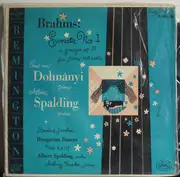 LP - Brahms - Violin Sonata No. 1 / Hungarian Dances