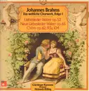 Double LP - Johannes Brahms , Gächinger Kantorei Stuttgart , Helmuth Rilling - Das weltliche Chorwerk, Folge 1