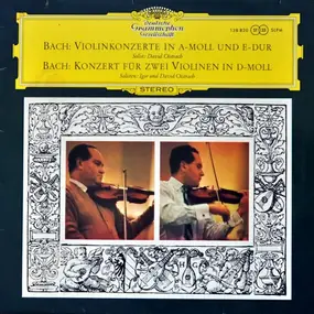 J. S. Bach - Violinkonzert In A-moll Und E-dur / Konzert Für Zwei Violinen In D-moll