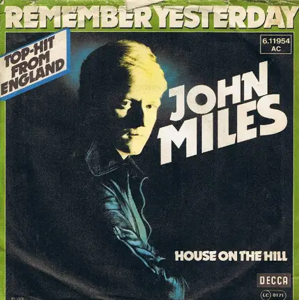 John Miles - Remember Yesterday