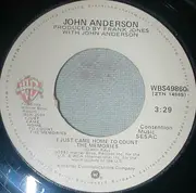 7inch Vinyl Single - John Anderson - I Just Came Home To Count The Memories