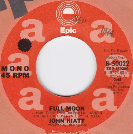 John Hiatt - Full Moon