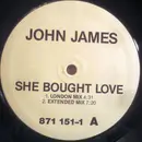 12inch Vinyl Single - John James - She Bought Love