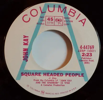 John Kay - Square Headed People