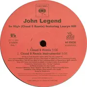 12inch Vinyl Single - John Legend - So High (Cloud 9 Remix)