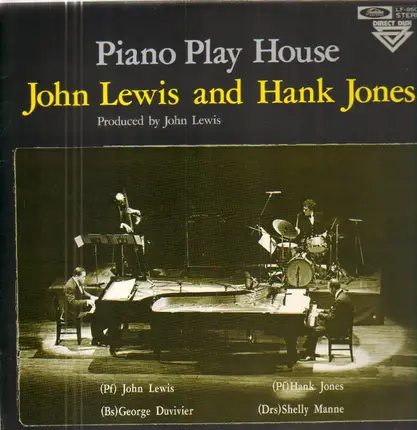 John Lewis And Hank Jones - Piano Play House