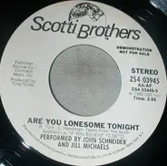 John Schneider & Jill Michaels - Are You Lonesome Tonight