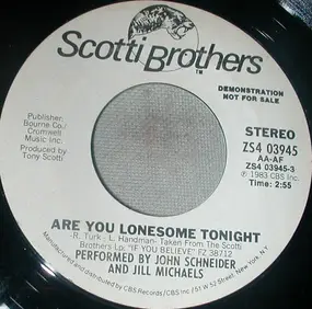 John Schneider - Are You Lonesome Tonight