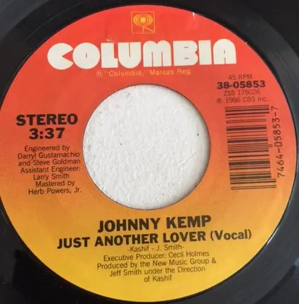 Johnny Kemp - Just Another Lover