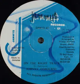 Johnny Osbourne - On The Right Track