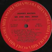 LP - Johnny Mathis - Me And Mrs. Jones