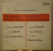 LP - Josef Pelz von Felinau , Waldemar Kmentt , Walter Berry , Eberhard Wächter / Renata Tebaldi , Mirel - Pelz von Felinau Stellt Vor: Die Grosse Wiener Oper / Italiens Schönste Stimmen