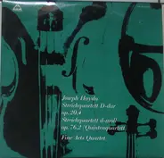 Joseph Haydn , The Fine Arts Quartet - Streichquartett D-Dur Op. 20,4 / Streichquartett D-Moll Op. 76,2 (Quintenquartett)