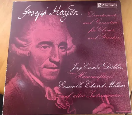 Joseph Haydn , Jörg Ewald Dähler , Ensemble Eduard Melkus - Divertimenti Und Concertini Fur Clavier Und Streicher