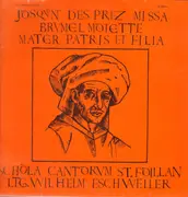 LP - Josquin Des Prés - Missa - Brumel: Motette