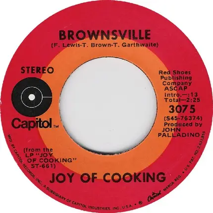 Joy Of Cooking - Brownsville