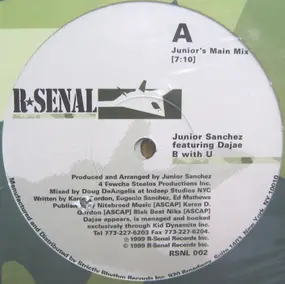 Junior Sanchez - B With U