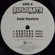 12inch Vinyl Single - Juelz Santana / The Diplomats - S.A.N.T.A.N.A. / Push It - Promo