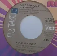 Juice Newton , Silver Spur - Love Is A Word