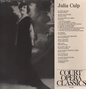 Julia Culp - Schubert, Schumann, Mendelssouhn a.o.