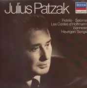 LP - Julius Patzak - Fidelio, Salome, Les Contes d'Hoffmann, Viennese,..