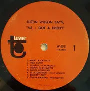 LP - Justin Wilson - Justin Wilson Says 'Me, I Got A Frien'!' - L.A. Press