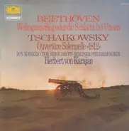 Karajan, Don Kosaken S. Jaroff, Berliner Philharmoniker - Beethoven-Wellingtons Sieg, Tschaikowsky-Ouvertüre Solennelle 1812