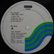 LP - Karl Berger - We Are You - + INSERT