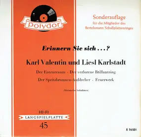 Karl Valentin - Erinnern Sie Sich...?