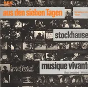 LP - Karlheinz Stockhausen - Aus Den Sieben Tagen