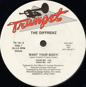 Kaz And The Diffrenz - Want Your Body!