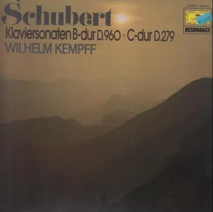 Schubert - Klaviersonate B-dur D. 960 / Klaviersonate C-dur D. 279