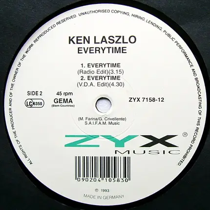 Ken Laszlo - Everytime