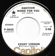 Kenny Vernon - Another Word For You