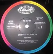 12inch Vinyl Single - King Tee - Diss You (Remix)