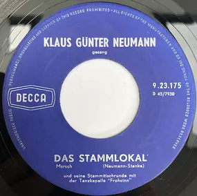 Klaus Günter Neumann - Das Stammlokal