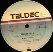 12inch Vinyl Single - Klaus Prünster - Planet No. 1