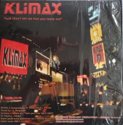 Klimax / Ultrafunk - Hush (Don't Tell Me That You Leave Me) / Free