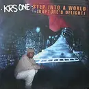 12inch Vinyl Single - Krs One - Step Into A World (Rapture's Delight)