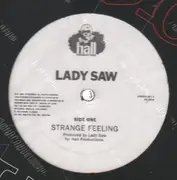 12inch Vinyl Single - Lady Saw - Strange Feeling / Hot Man A Road