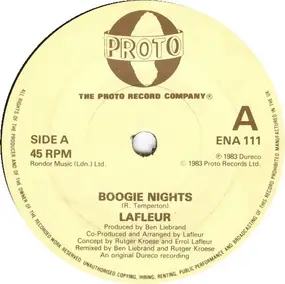 Lafleur - Boogie Nights / Get Down Boogie