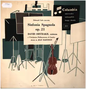 Lalo - Sinfonia Spagnola op. 21 - David Oistrakh, violinista e l'Orchestra Philharmonia di Londra diretta