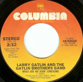 Larry Gatlin - What Are We Doin' Lonesome / You Wouldn't Know Love