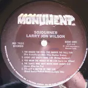 LP - Larry Jon Wilson - Sojourner