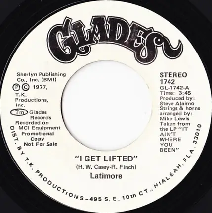 Latimore - I Get Lifted